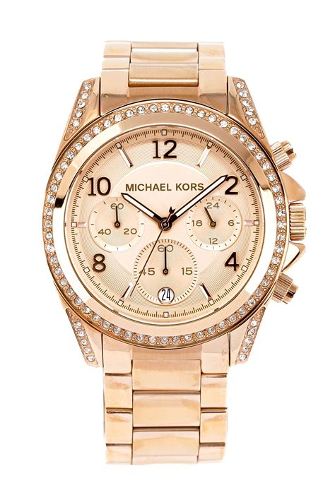 michael kors blair mk5263 rose gold chronograph watch|Michael Kors Women's MK5263 Rose Gold Blair Watch.